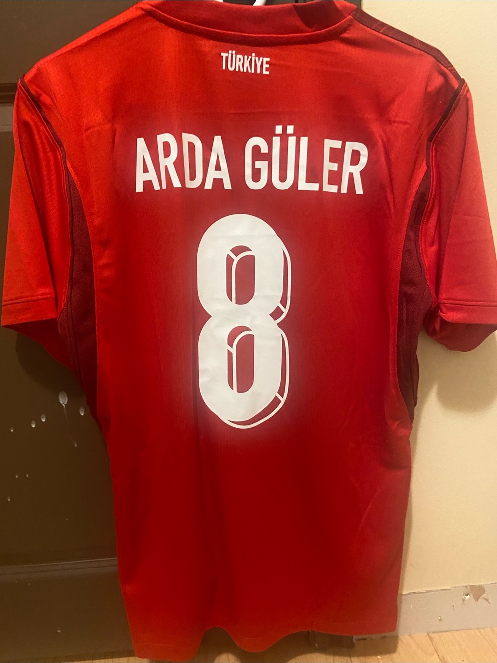 Arda Güler #8 Türkiye Red Soccer Jersey World Cup 2026
